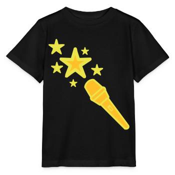 micro - Stanley/Stella Kinder T-Shirt MINI CREATOR  - Schwarz - Vorne - Mikhail (115cm)