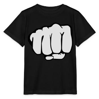 Faust - Stanley/Stella Kinder T-Shirt MINI CREATOR  - Schwarz - Vorne - Mikhail (115cm)