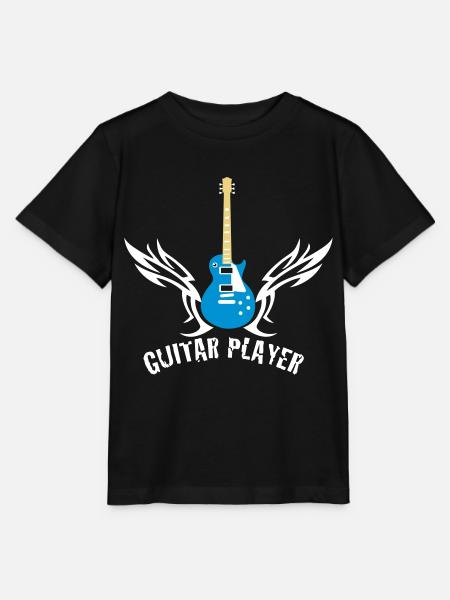 guitar_072011_l_3c - Stanley/Stella MINI CREATOR Kids’ T-Shirt - black