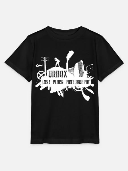 Lost Place Photography White - Stanley/Stella Kinder T-Shirt MINI CREATOR - Schwarz