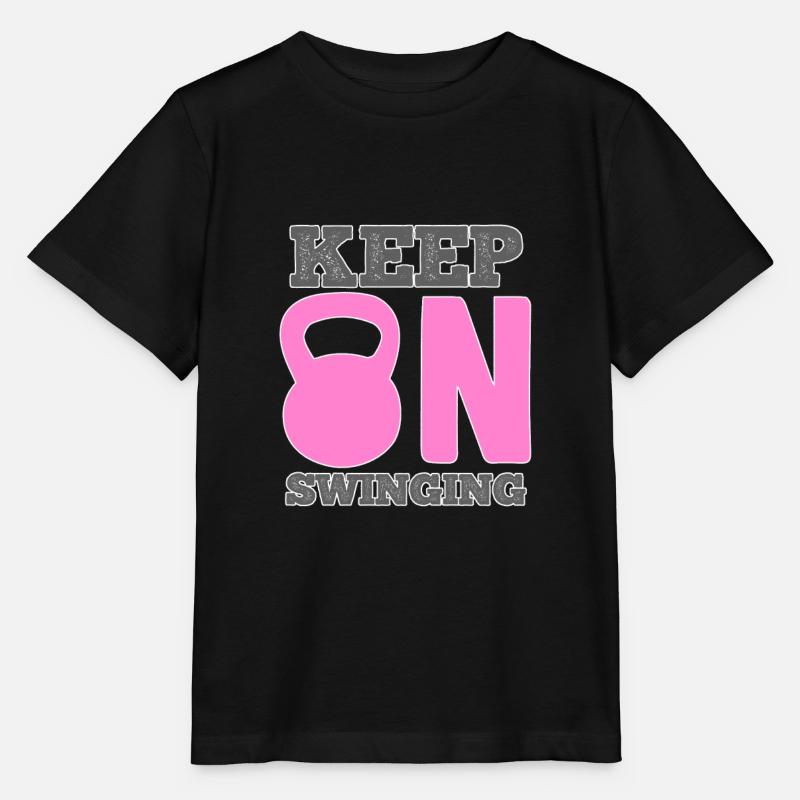Fitness - Stanley/Stella Kinder T-Shirt MINI CREATOR  - Schwarz