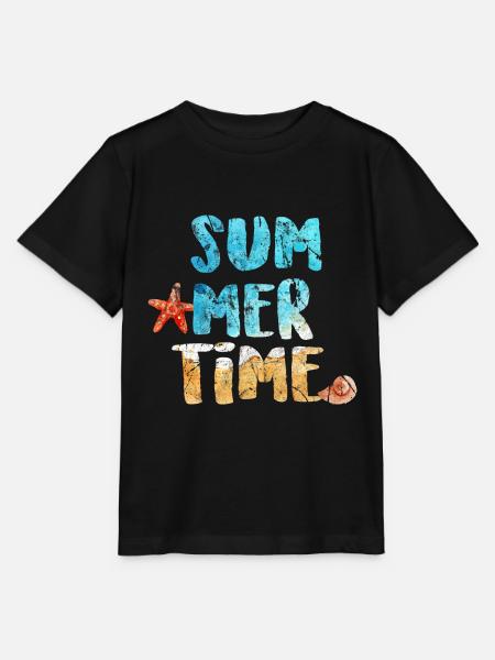 Urlaub - Stanley/Stella Kinder T-Shirt MINI CREATOR - Schwarz