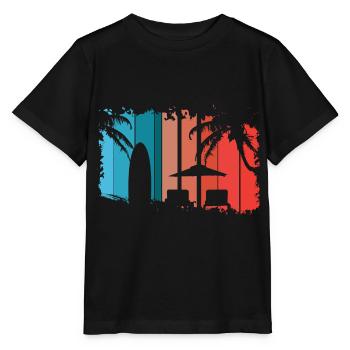 Strand - Stanley/Stella Kinder T-Shirt MINI CREATOR  - Schwarz - Vorne - Mikhail (115cm)
