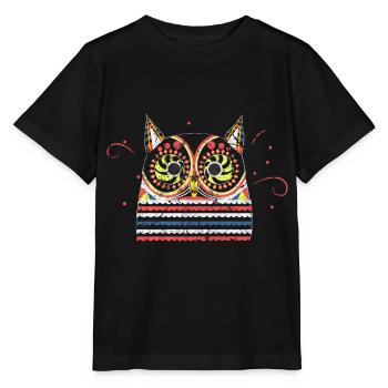 animals - Stanley/Stella MINI CREATOR Kids’ T-Shirt - black - Front - Mikhail (115cm)
