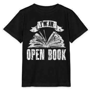 Bücher - Stanley/Stella Kinder T-Shirt MINI CREATOR  - Schwarz - Vorne - Mikhail (115cm)