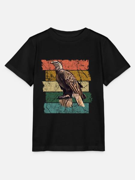 Adler - Stanley/Stella Kinder T-Shirt MINI CREATOR - Schwarz