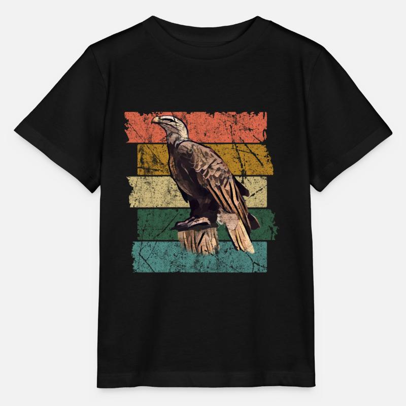 Adler - Stanley/Stella Kinder T-Shirt MINI CREATOR - Schwarz