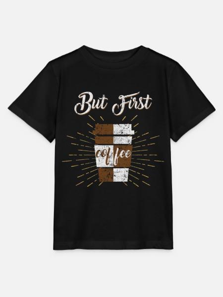 Kaffee - Stanley/Stella Kinder T-Shirt MINI CREATOR - Schwarz