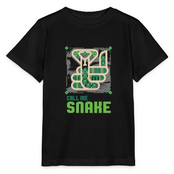 Snake - Stanley/Stella MINI CREATOR Kids’ T-Shirt - black - Front - Mikhail (115cm)