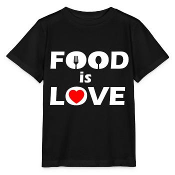 eat - Stanley/Stella MINI CREATOR Kids’ T-Shirt - black - Front - Mikhail (115cm)