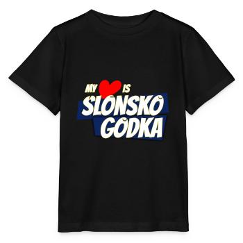 Schlesier mit slonsko godka - Stanley/Stella Kinder T-Shirt MINI CREATOR  - Schwarz - Vorne - Mikhail (115cm)