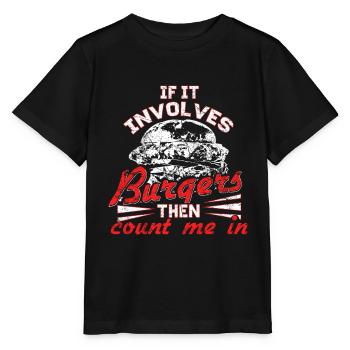 Dire nourriture - T-shirt bio MINI CREATOR Stanley/Stella Enfant - noir - Devant - Mikhail (115cm)