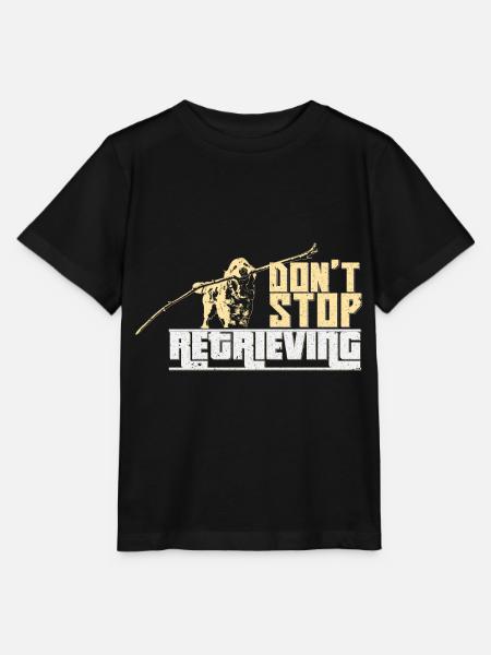 Hund Haustier - Stanley/Stella Kinder T-Shirt MINI CREATOR - Schwarz
