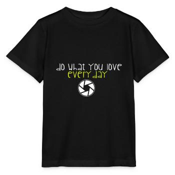 photographer - Stanley/Stella MINI CREATOR Kids’ T-Shirt - black - Front - Mikhail (115cm)