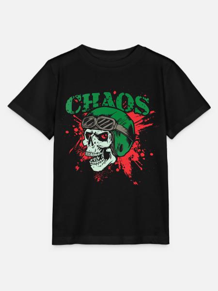 Totenkopf - Stanley/Stella Kinder T-Shirt MINI CREATOR  - Schwarz