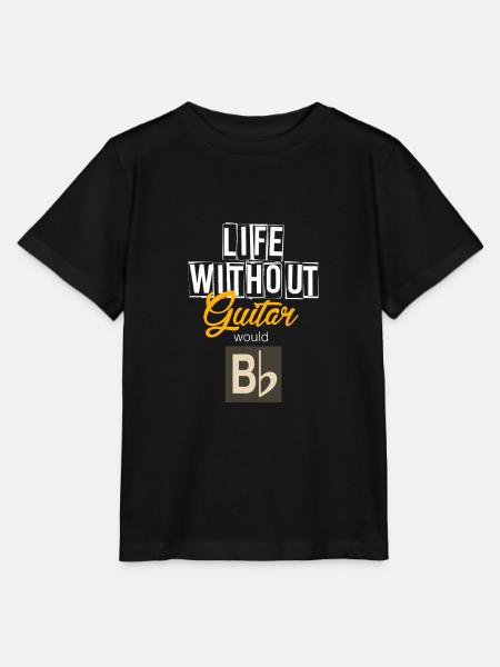 Gitarre - Stanley/Stella Kinder T-Shirt MINI CREATOR  - Schwarz