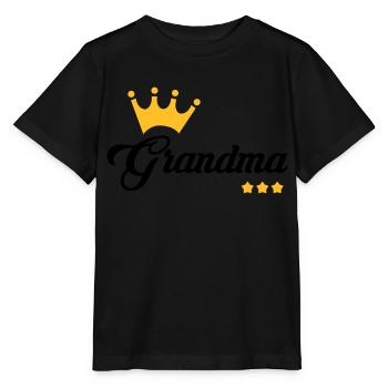 Großmütter / Oma / Mami / Großmutter / Mamy - Stanley/Stella Kinder T-Shirt MINI CREATOR  - Schwarz - Vorne - Mikhail (115cm)