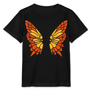 Papillon Fluegel Motif - T-shirt bio MINI CREATOR Stanley/Stella Enfant - noir - Devant - Mikhail (115cm)