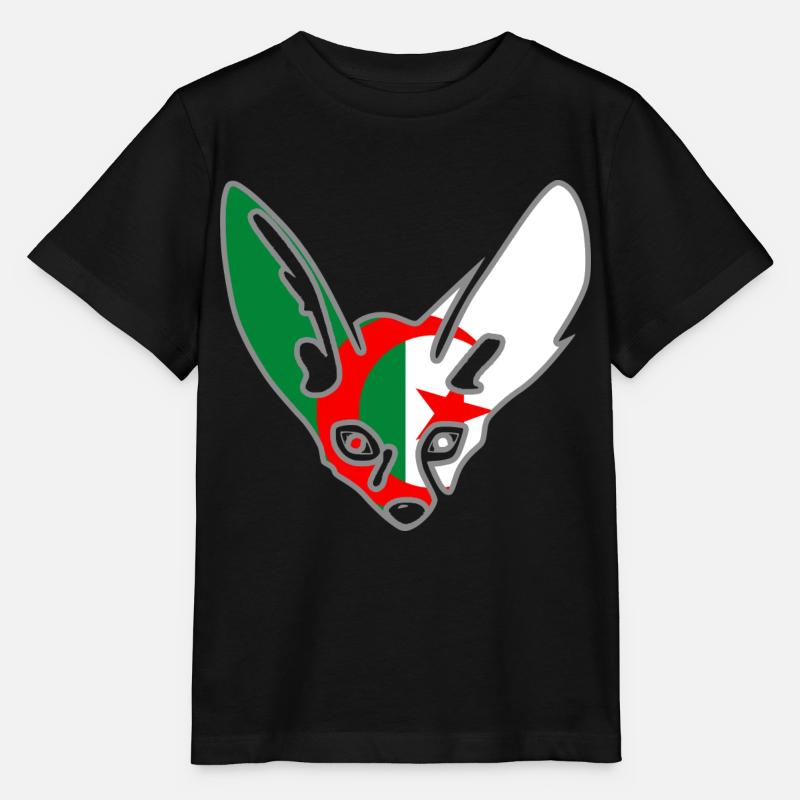 Fennec Algérie - T-shirt bio MINI CREATOR Stanley/Stella Enfant - noir