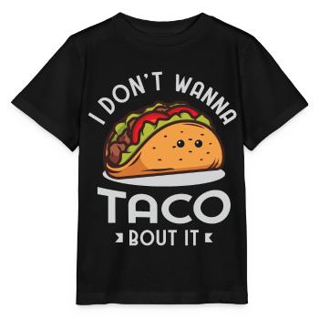 Taco Tacos Apperal - T-shirt bio MINI CREATOR Stanley/Stella Enfant - noir - Devant - Mikhail (115cm)