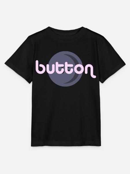 Button - Stanley/Stella Kinder T-Shirt MINI CREATOR - Schwarz