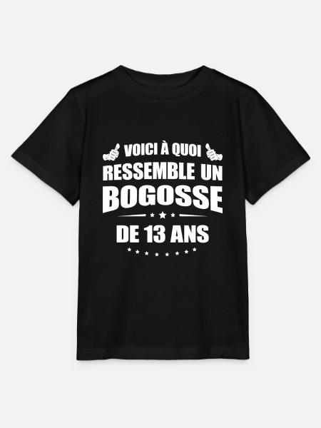 BOGOSSE DE 13 ANS - T-shirt bio MINI CREATOR Stanley/Stella Enfant - noir