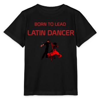 NÉ POUR QUITTER LA DANSEUSE LATINE - T-shirt bio MINI CREATOR Stanley/Stella Enfant - noir - Devant - Mikhail (115cm)