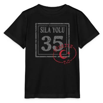 Izmir - T-shirt bio MINI CREATOR Stanley/Stella Enfant - noir - Devant - Mikhail (115cm)