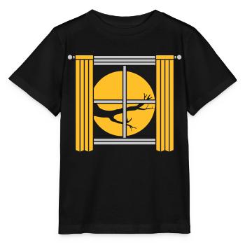 Accueil Voir Nuit de la Lune - T-shirt bio MINI CREATOR Stanley/Stella Enfant - noir - Devant - Mikhail (115cm)