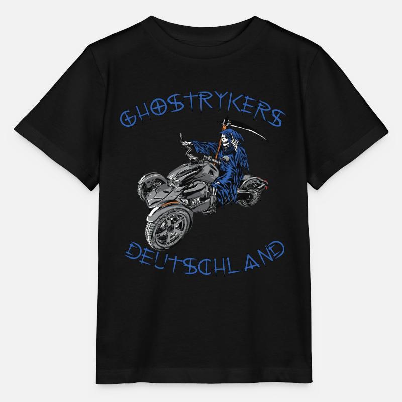 Ghostryker Allemagne Bleu - T-shirt bio MINI CREATOR Stanley/Stella Enfant - noir