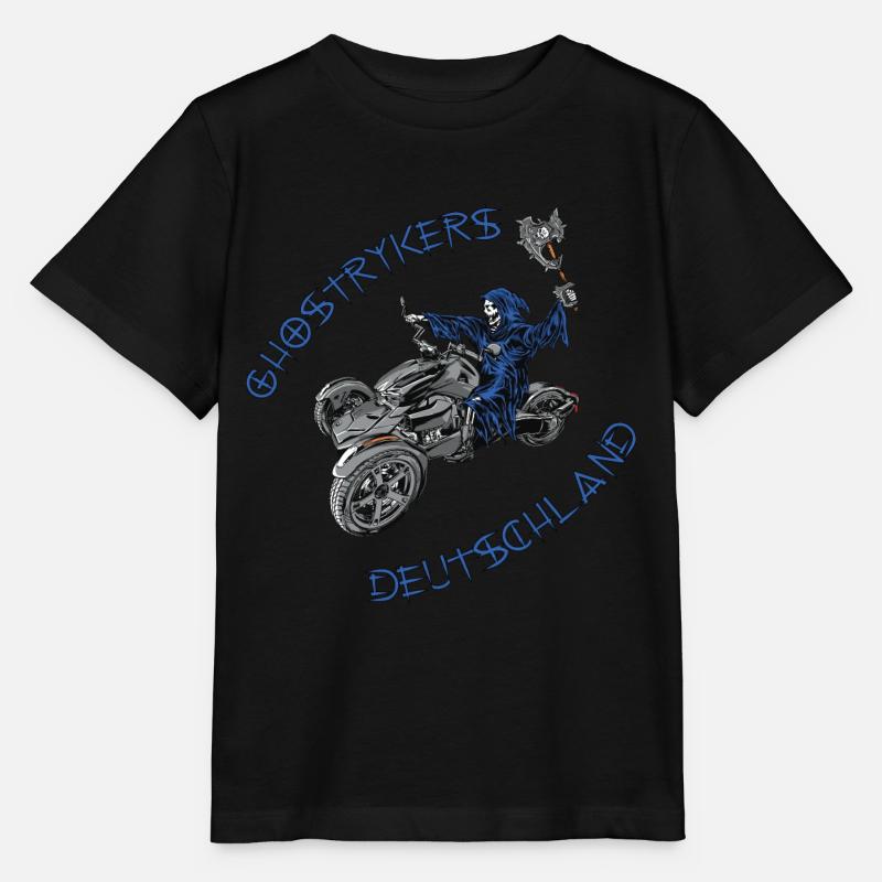 Ghostryker 2 Allemagne Bleu - T-shirt bio MINI CREATOR Stanley/Stella Enfant - noir