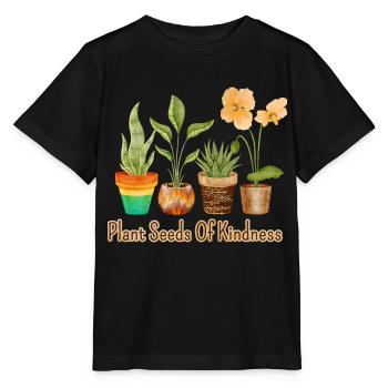 Gardening Gardeners Gardening Digging Plant - Stanley/Stella MINI CREATOR Kids’ T-Shirt - black - Front - Mikhail (115cm)
