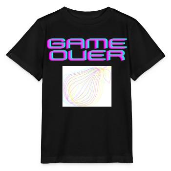 Game OVER - Stanley/Stella Kinder T-Shirt MINI CREATOR  - Schwarz - Vorne - Mikhail (115cm)