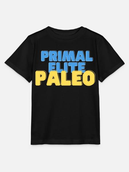 Primal Elite Paleo - Stanley/Stella Kinder T-Shirt MINI CREATOR - Schwarz