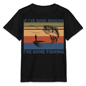 Fischer Fischen Angeln Angel Angler Fische Fisch - Stanley/Stella Kinder T-Shirt MINI CREATOR  - Schwarz - Vorne - Mikhail (115cm)