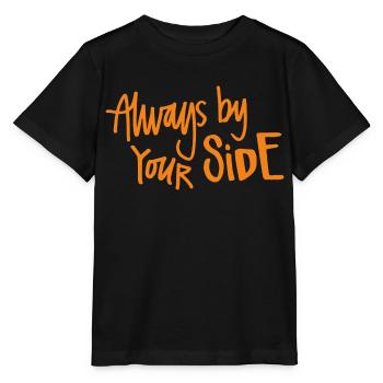 Always by Your SIDE - Stanley/Stella MINI CREATOR Kids’ T-Shirt - black - Front - Mikhail (115cm)