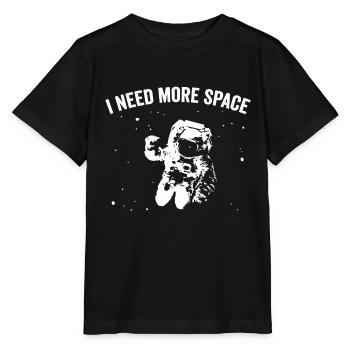 Ich brauche mehr Platz - Stanley/Stella Kinder T-Shirt MINI CREATOR  - Schwarz - Vorne - Mikhail (115cm)