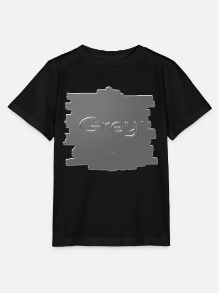 Gris - T-shirt bio MINI CREATOR Stanley/Stella Enfant - noir