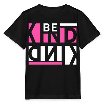 Be Kind - Stanley/Stella MINI CREATOR Kids’ T-Shirt - black - Front - Mikhail (115cm)
