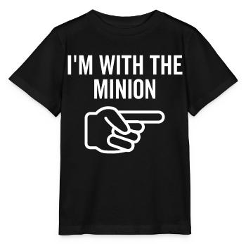 Ich bin mit dem Diener zusammen - Stanley/Stella Kinder T-Shirt MINI CREATOR  - Schwarz - Vorne - Mikhail (115cm)
