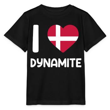 danish dynamite Dänemark Däne Geschenk - Stanley/Stella Kinder T-Shirt MINI CREATOR  - Schwarz - Vorne - Mikhail (115cm)