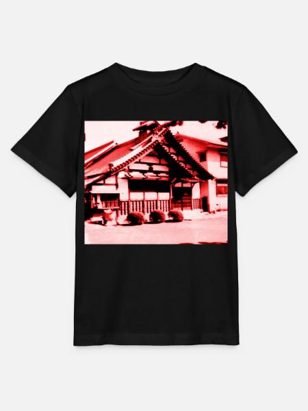 Tempel in Nara, Japan. - Stanley/Stella Kinder T-Shirt MINI CREATOR - Schwarz