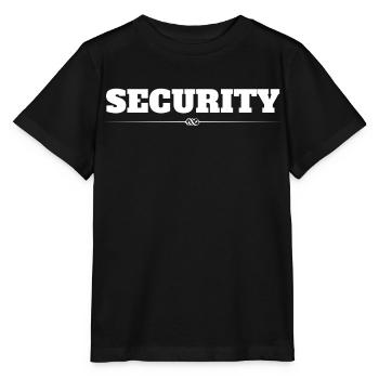 Security - Stanley/Stella MINI CREATOR Kids’ T-Shirt - black - Front - Mikhail (115cm)