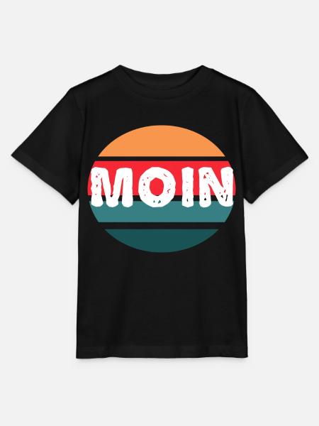 moin - Stanley/Stella Kinder T-Shirt MINI CREATOR - Schwarz