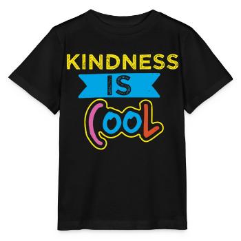 FREUNDLICHKEIT IST COOL - Stanley/Stella Kinder T-Shirt MINI CREATOR  - Schwarz - Vorne - Mikhail (115cm)
