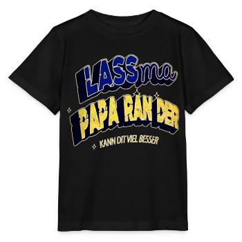 eine familie ein team lieben geschenkidee humor - Stanley/Stella Kinder T-Shirt MINI CREATOR  - Schwarz - Vorne - Mikhail (115cm)