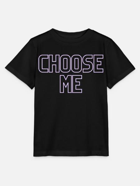 Choose me - Stanley/Stella Kinder T-Shirt MINI CREATOR - Schwarz