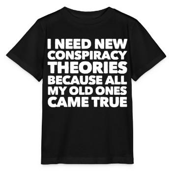 Truther - Stanley/Stella MINI CREATOR Kids’ T-Shirt - black - Front - Mikhail (115cm)