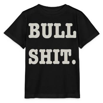Des conneries - T-shirt bio MINI CREATOR Stanley/Stella Enfant - noir - Devant - Mikhail (115cm)