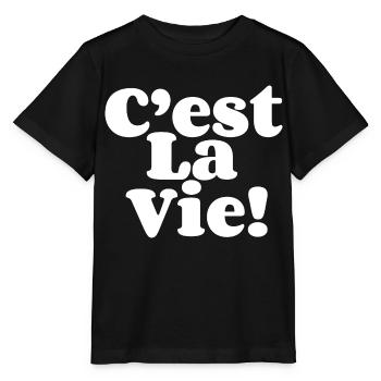 Das ist das Leben - Stanley/Stella Kinder T-Shirt MINI CREATOR  - Schwarz - Vorne - Mikhail (115cm)